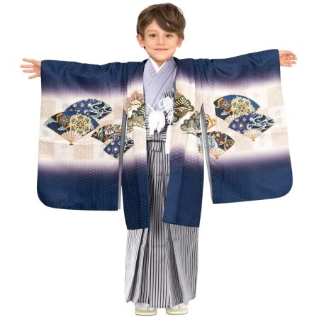 七五三 着物 男の子 5歳 フルセット 袴 購入 販売 鷹兜松 男児 753