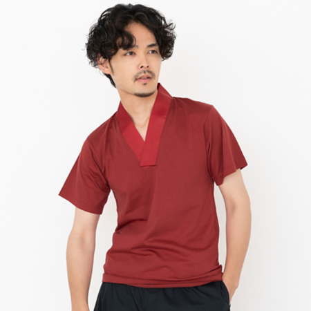 KYOETSU キョウエツ 半襦袢 Tシャツ 日本製 洗える 襦袢 男性 メンズ