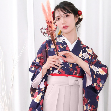 袴3点セット 華やか E) 袴セット 卒業式 袴 セット 女性 16colors 